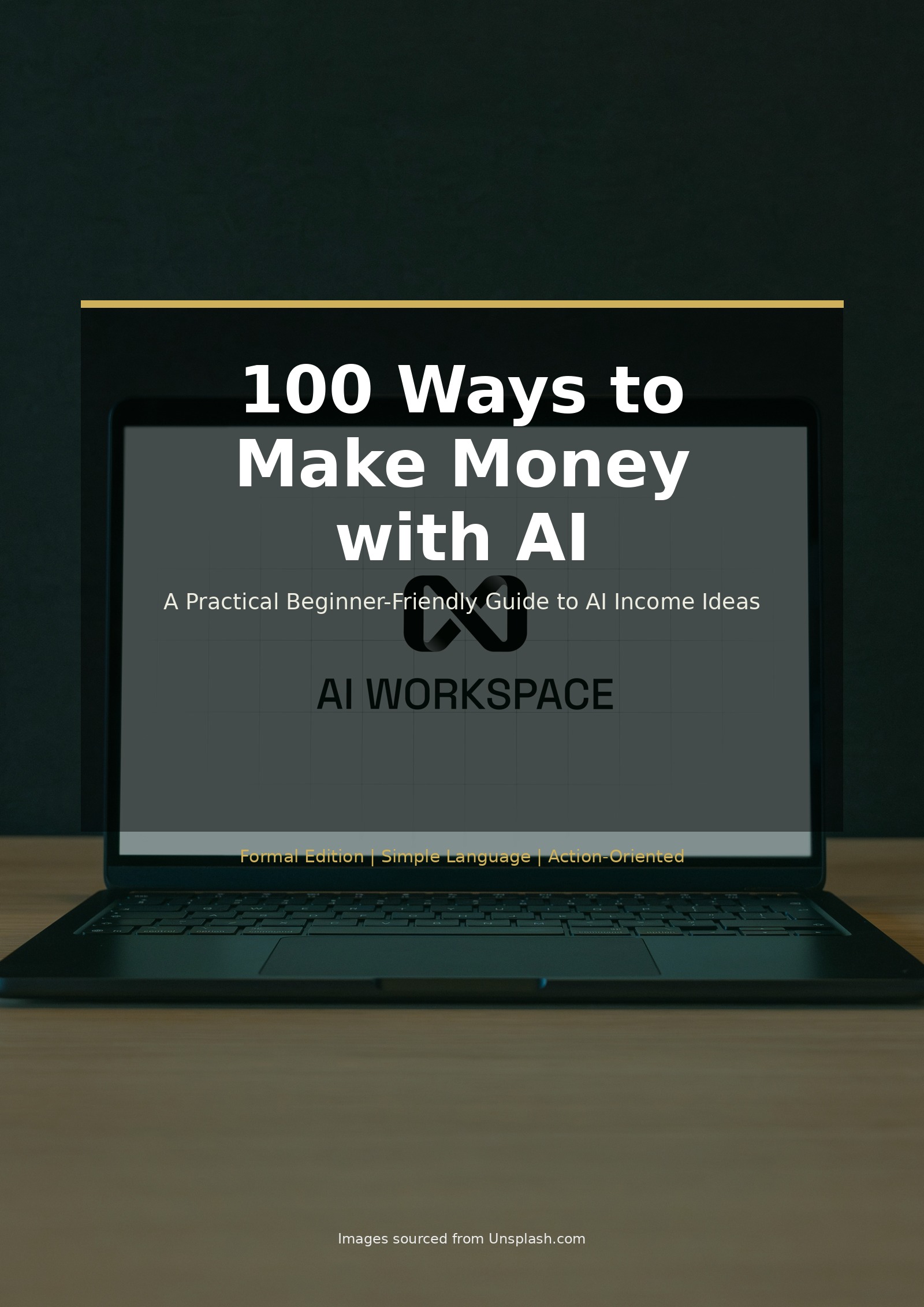 100 Ways to Make Money with AI ebook cover
